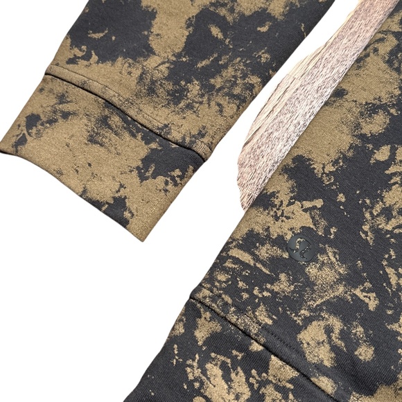 Lululemon City Sweat Crew Spectral Graphite Grey Artifact Sweatshirt Mens Medium - Picture 6 of 9